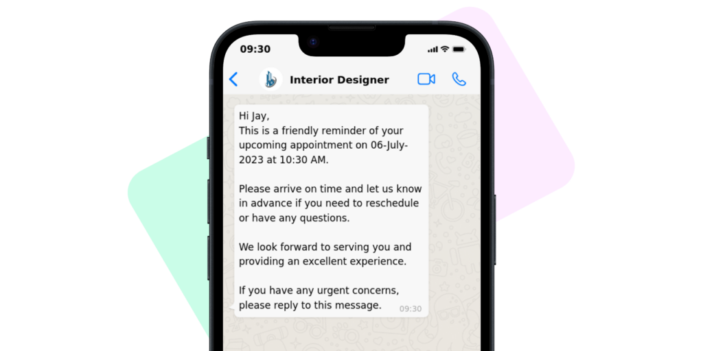 Ai For WhatsApp appointment reminders