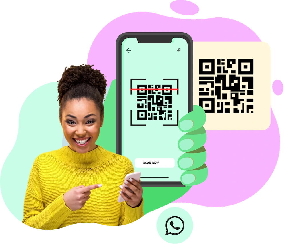 WhatsApp QR Code Generator, Share Your Own QR Codes