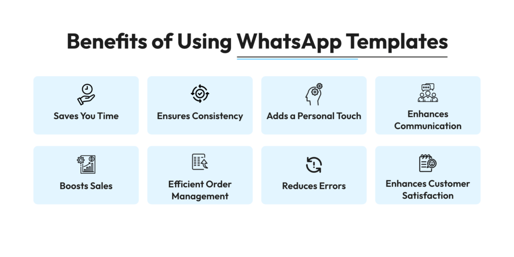 Benefits of WhatsApp Templates