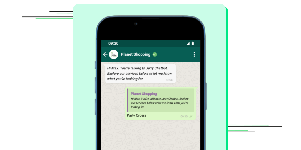 WhatsApp Business Greeting Message  For New Customers