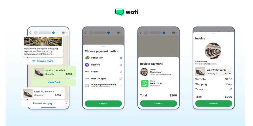 whatsapp pay journey to drive online transactions rather than COD