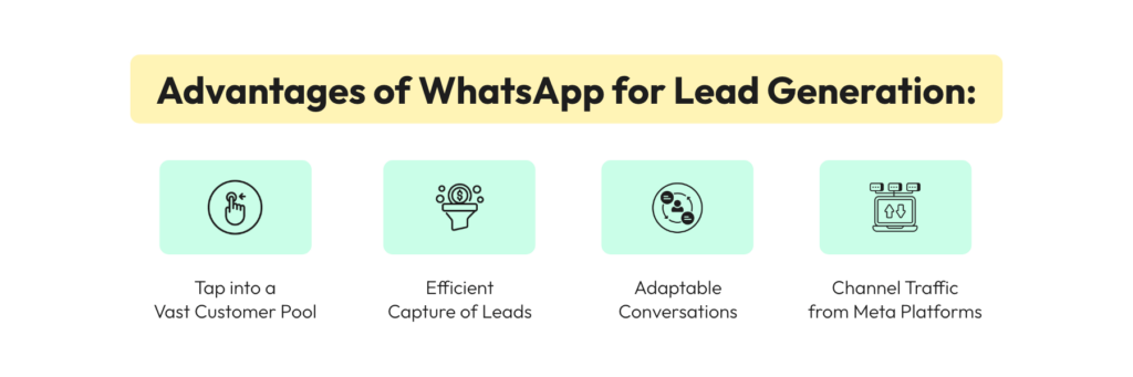 Advantages of WhatsApp Lead Generation