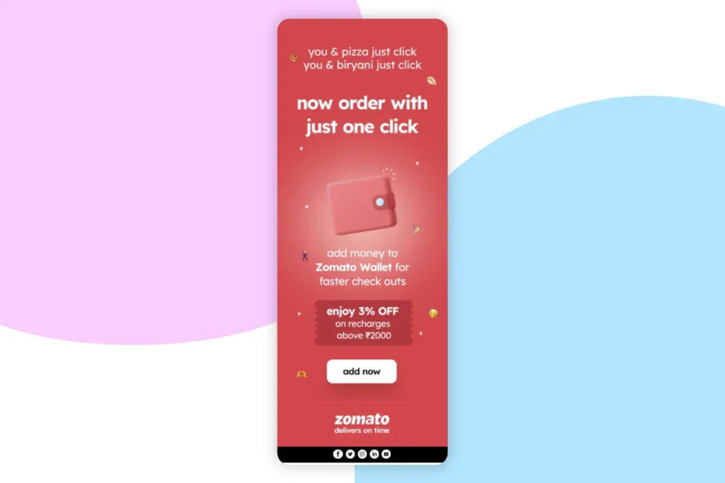 How Zomato sends engaging emails to increase customer retention