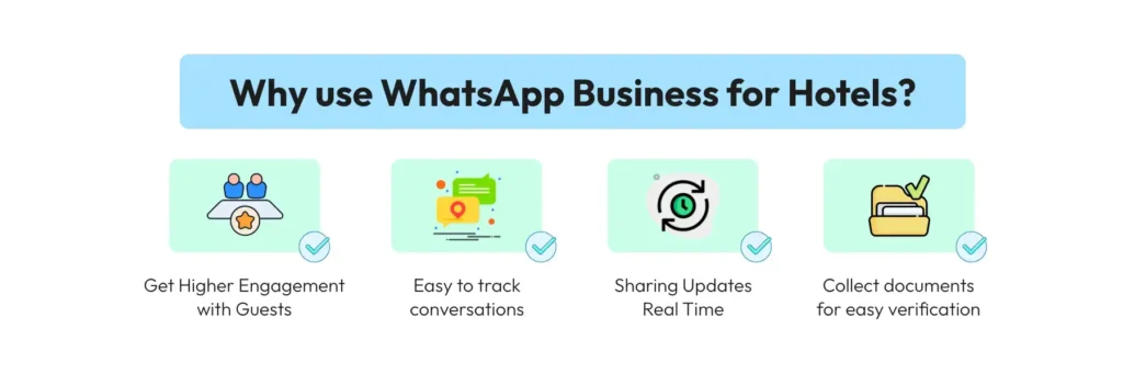 Benefits of WhatsApp for Hotels