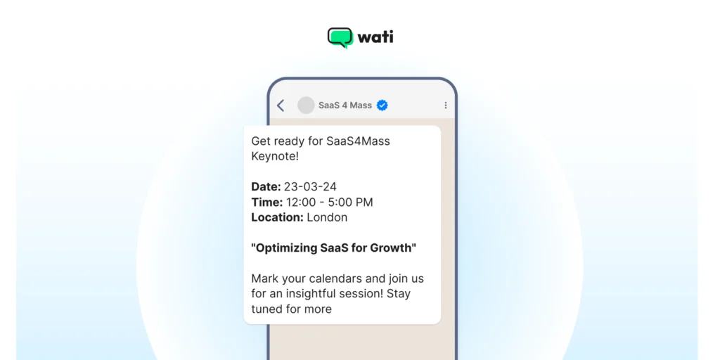 Sharing webinar invites via WhatsApp to gather more and more attendance