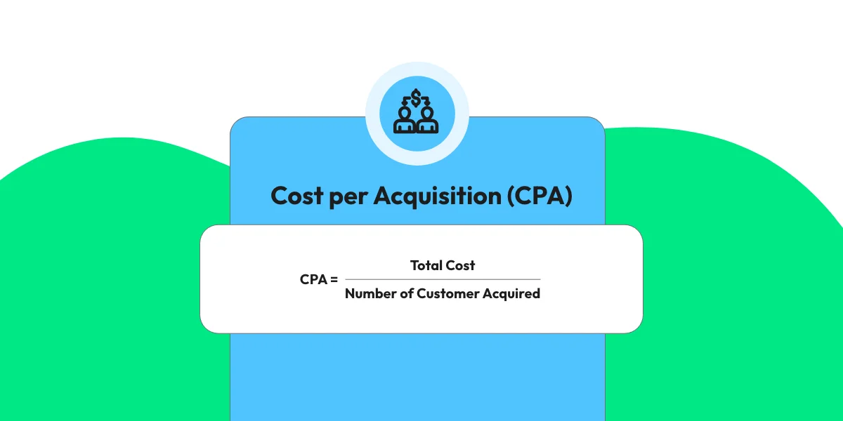 Cost per Acquisition, CPA, Affiliate Marketing KPI, Total cost, Number of customers acquired, affiliate campaigns, optimize CPA