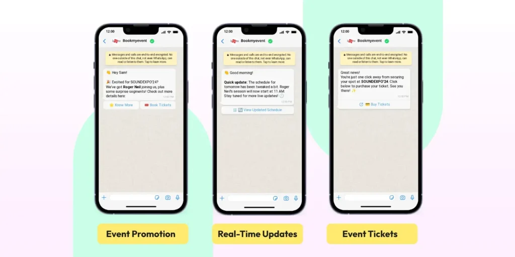 WhatsApp Templates for Event Marketing 1