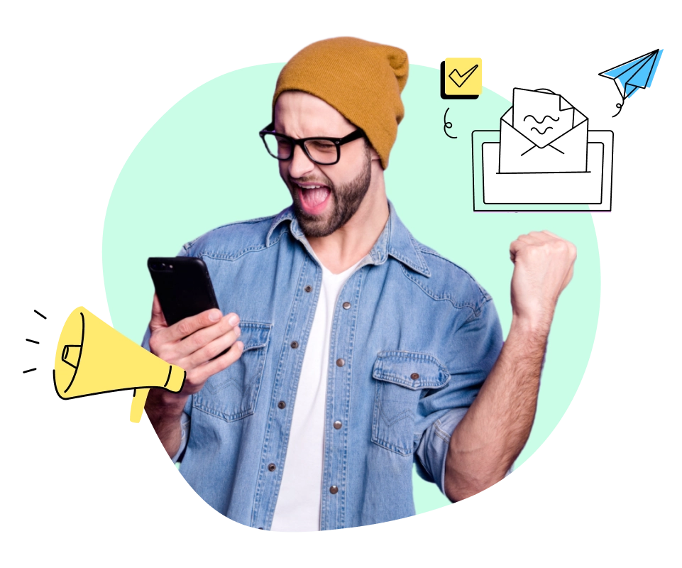 Broadcast to multiple contacts
