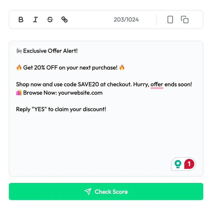 Marketing Conversation