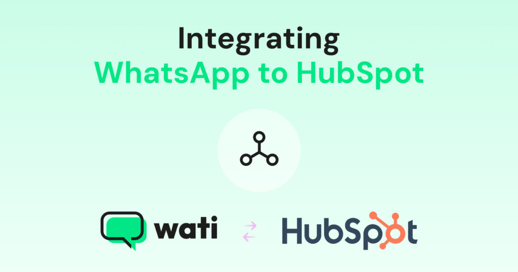 integrating whatsapp to hubspot