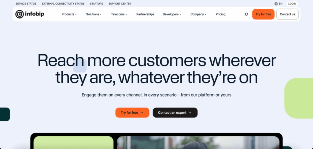 infobip helps you reach more consumers and improve revenue