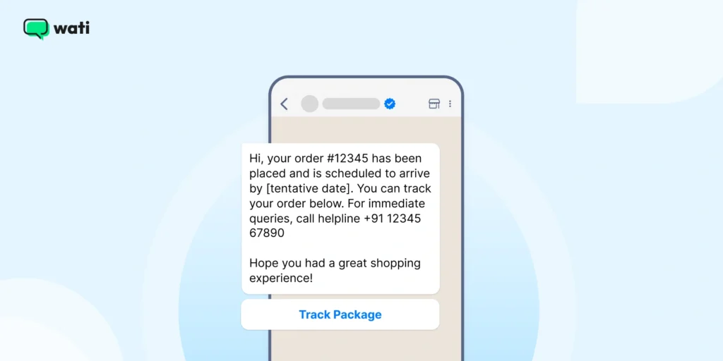 confirming an order right after transaction is completed