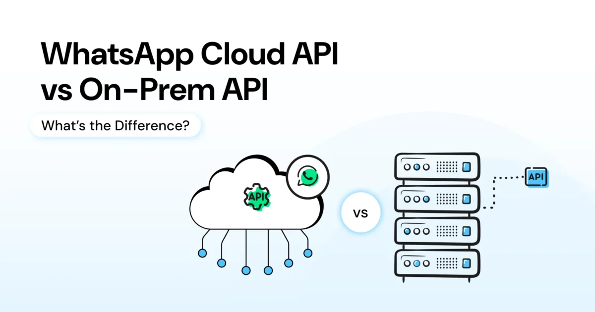 whatsapp on-prem api vs cloud api