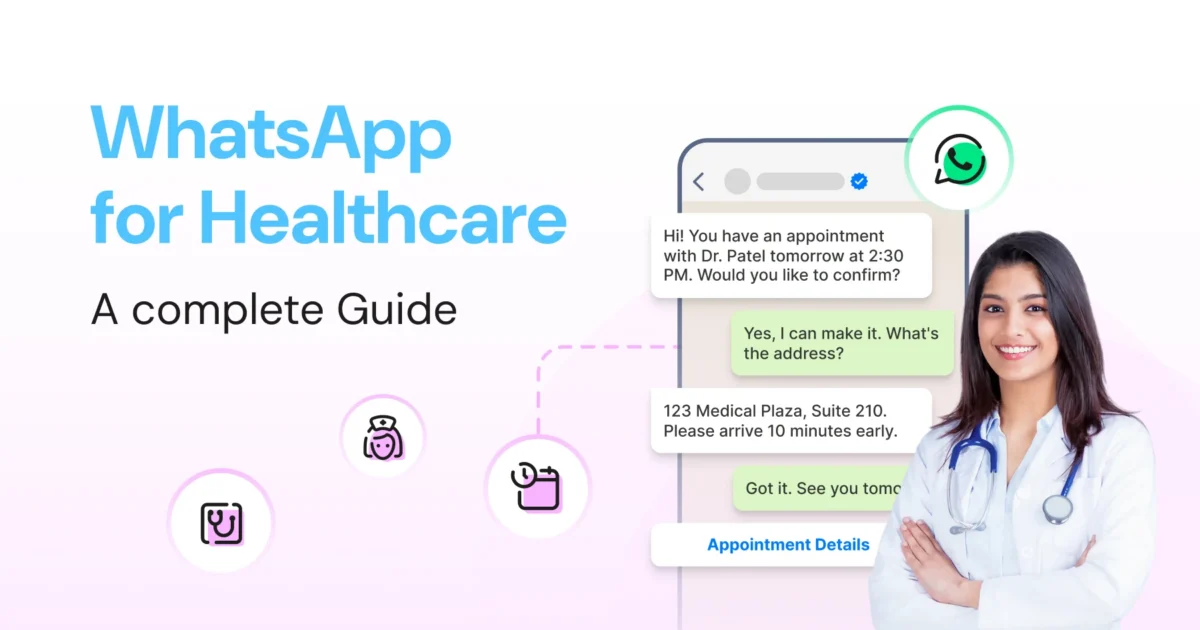 WhatsApp for healthcare guide for patient care and more in 2026