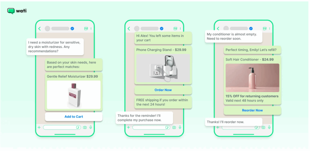 browsing through products that customers abandoned in their cart and trying to reengage with a new workflow.