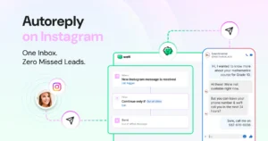 A guide on why using one phone for Instagram kills the productivity of brands and where autoreply comes in the picture