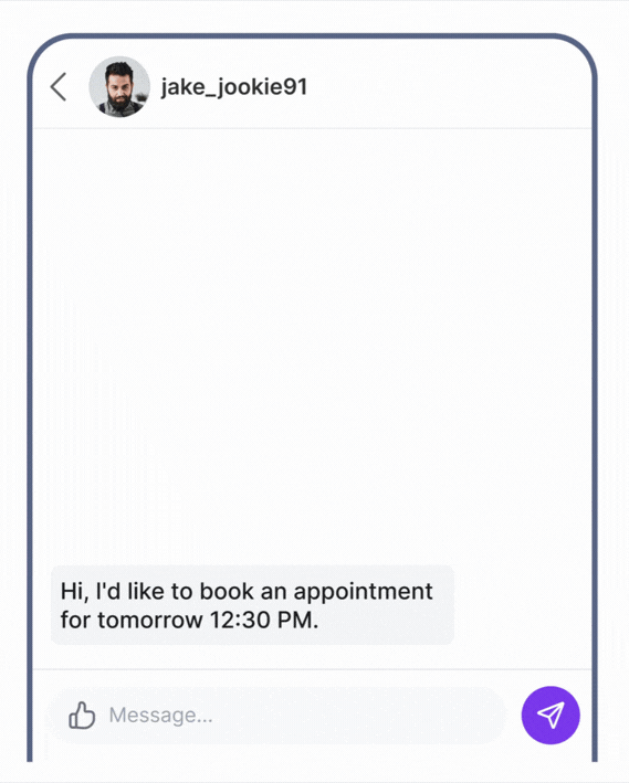 Instagram DM Chatbot with AI