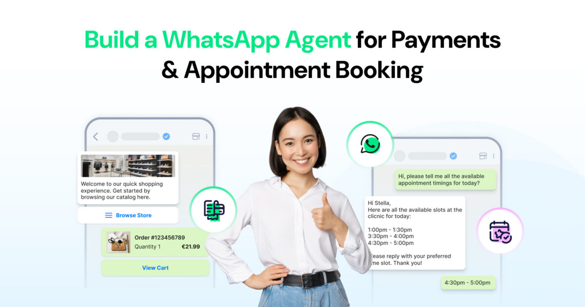 Building a Whatsapp voice agent for payment and appointment booking