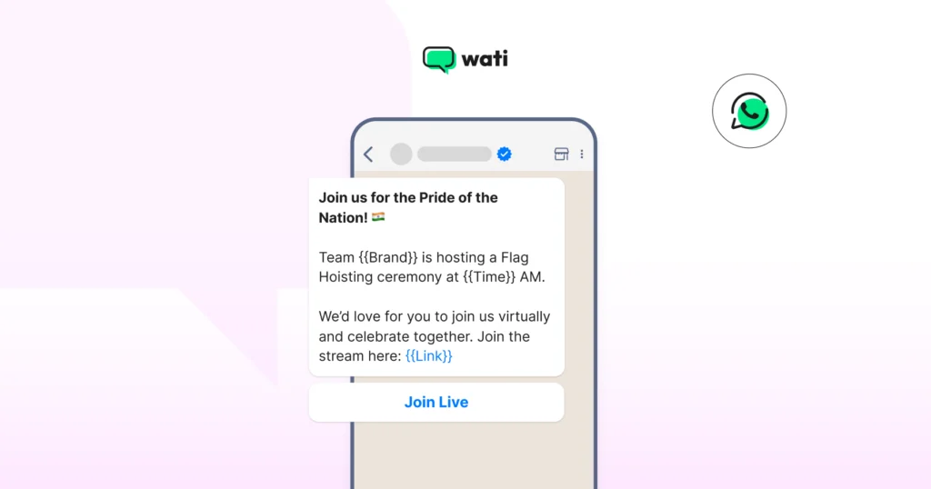 The ‘Gantantra’ Flag Hoisting Live Stream (For Instant Customer Engagement)