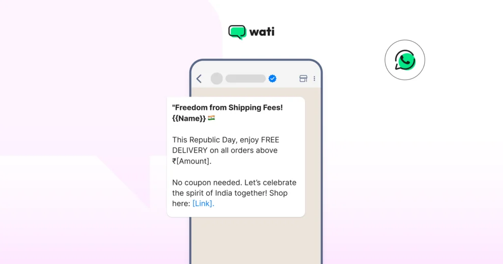 The Republic Day Free Shipping Offer (Winback/Abandoned Cart Recovery)