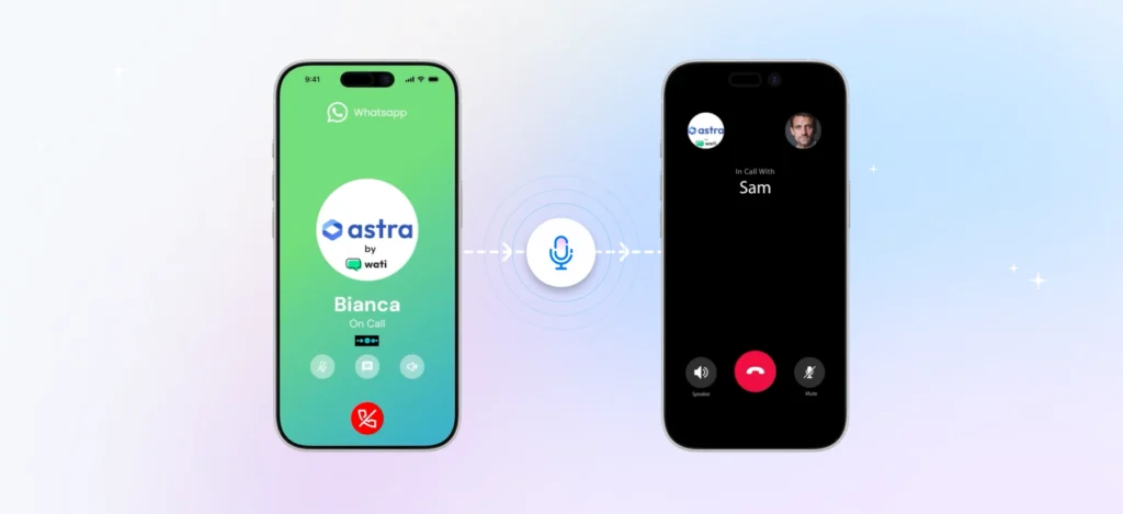 built in voice cloning to emulate your favorite sales representative's voice for the customer