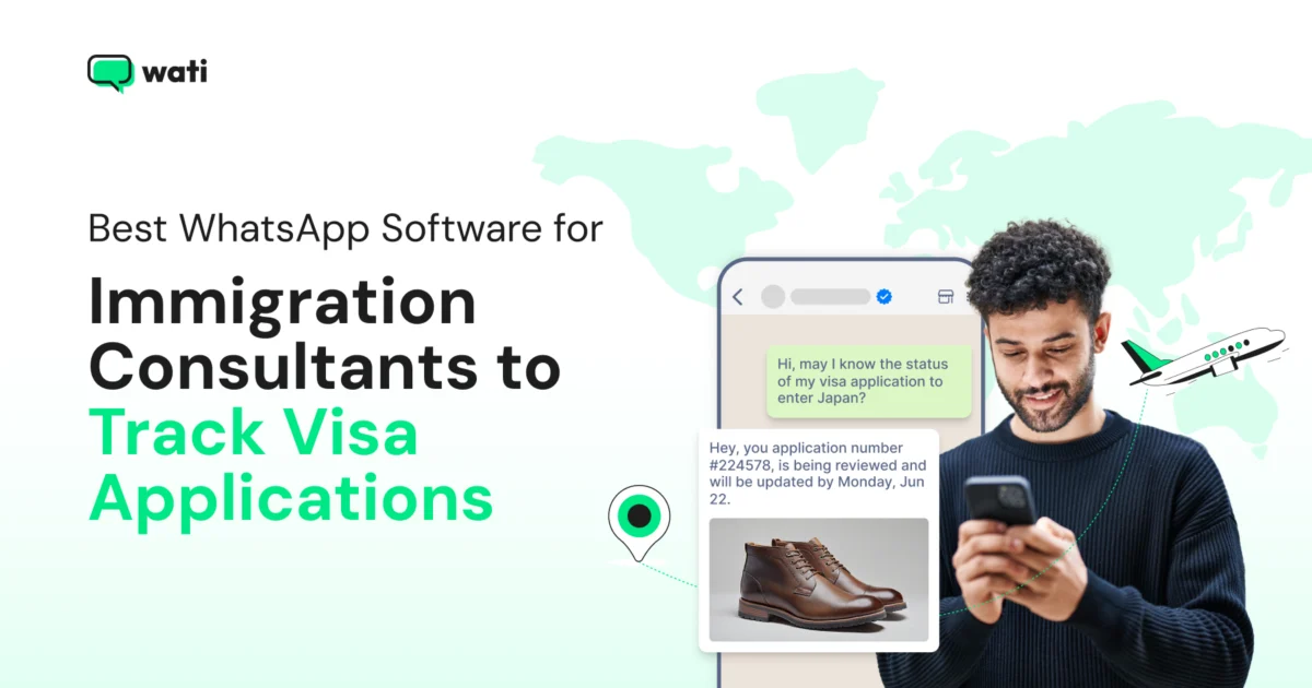 Discover WhatsApp platforms that help immigration consultants manage and track visa applications.