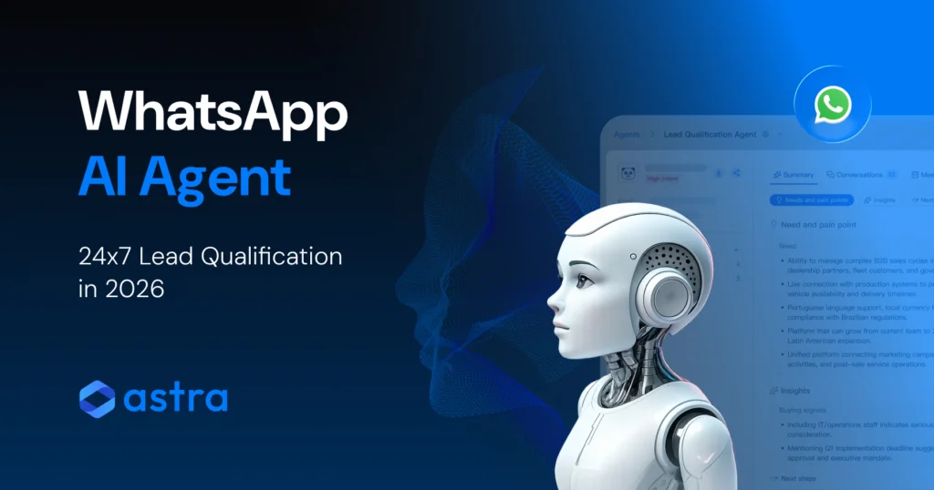 See how you can use a WhatsApp AI agent for lead generation and nurturing