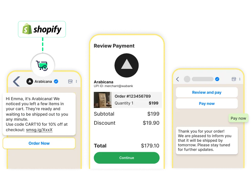 One AI brain across Web, WhatsApp and Voice